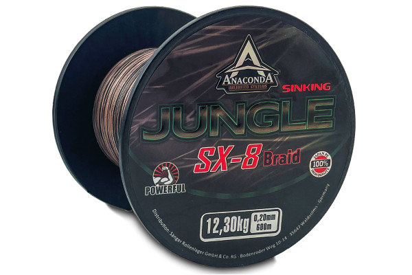 Anaconda šňůra Jungle SX-8 0,22 mm 600 m