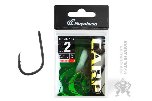 Hayabusa Teflonové Háčky K-1 XS NRB Hayabusa Teflonové Háčky K-1 XS NRB