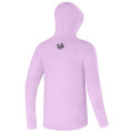 Giants fishing Funkční tričko s dlouhým rukávem UV50+Hoodie Purple