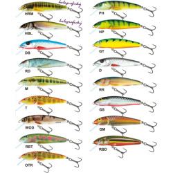 Salmo rybářské woblery Minnow M7S