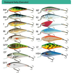 Salmo rybářské woblery executor IEX 5SDR