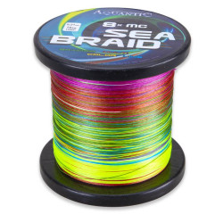 Aquantic šňůra osmipramenná MC Sea-Braid 0,33 mm 1500 m multicolor