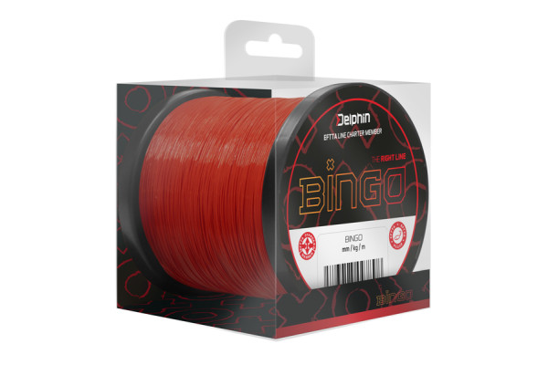 Vlasec Delphin BINGO Matt / Tm. červená