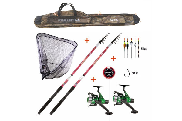 Mistrall dětský set s prutem 2,7 m
