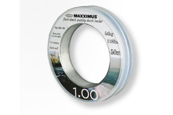 Maxximus Flexi-shock leader 50m 1.00m