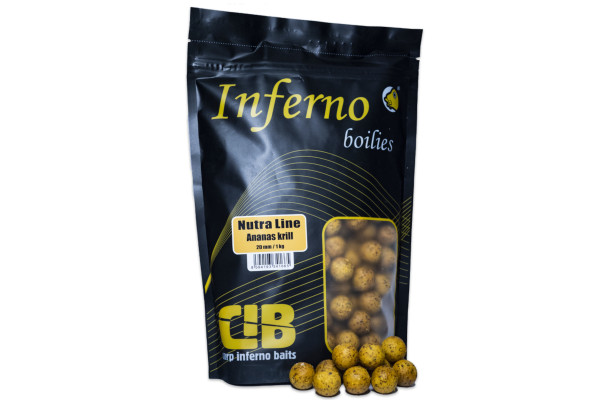 Carp Inferno Boilies Nutra Line - Ananas Krill