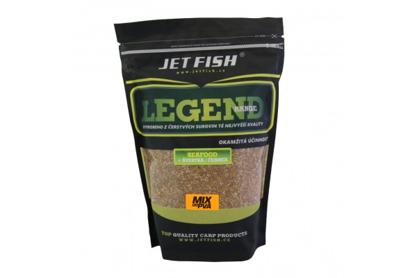 1kg Legend Range PVA mix : SEAFOOD - ŠVESTKA / ČESNEK