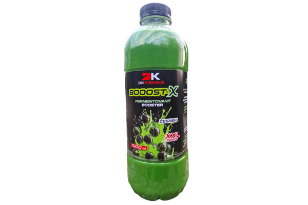 DK FISHING fermentovaný booster BOOOST-X  česnek 1 litr