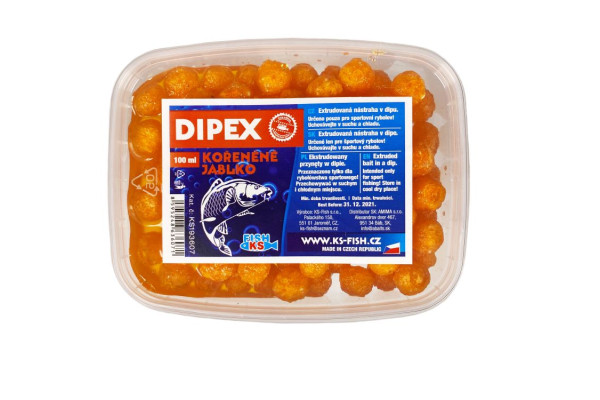 KS Fish Dipex 100 ml, kořeněné jablko