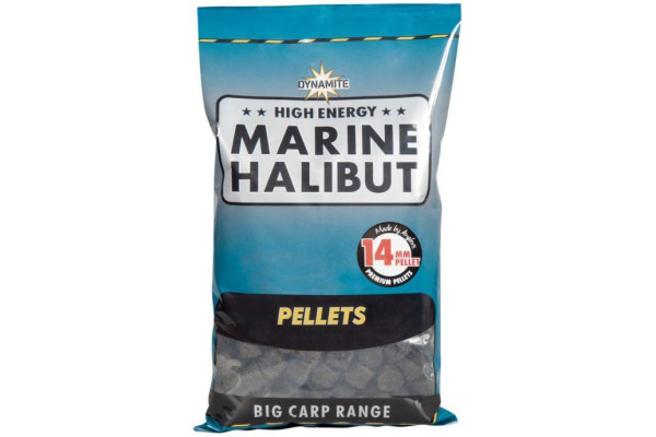 Dynamite Baits Pellets Marine Halibut Not Drilled 14 mm 900 g