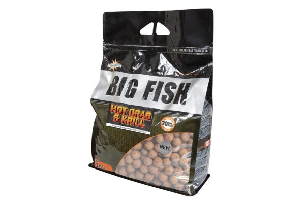 Dynamite Baits Boilies Big Fish Hot Crab&Krill 20 mm 5 kg