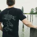 Giants fishing Tričko pánské černé Tři kapři