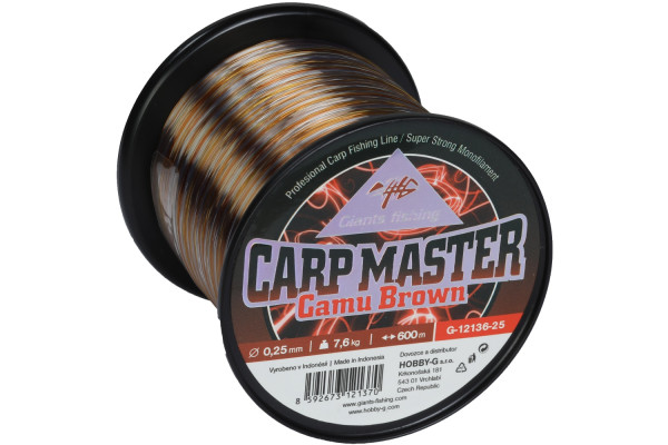 Giants fishing Vlasec Carp Master Camu Brown 600m