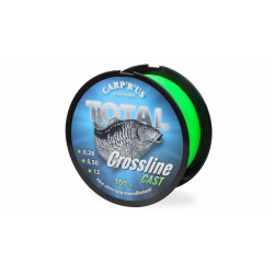 Carp´R´Us Total Crossline Cast – Green 0,25mm, 300m, 4,5kg/10lb