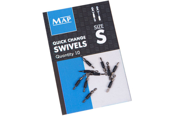 MAP obratlík Quick Change Swivel Small 10ks