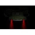 Čelová lampa Delphin RAZOR USB UC
