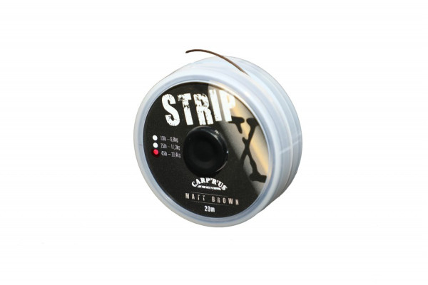 Carp´R´Us Strip-X Matt Brown - 15lb, 20m