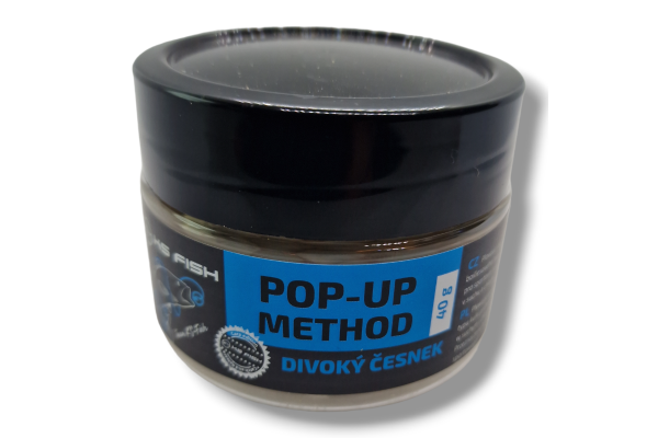 KS Fish Boilie Pop-up method 40g 10mm Divoký česnek