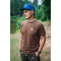 Giants fishing Tričko pánské hnědé Rak
