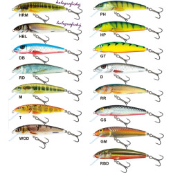 Salmo rybářské woblery Minnow M5F