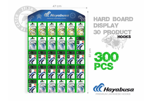 Hayabusa Akční Set Háčků + Prodejní Tablo Zdarma! Hayabusa Akční Set Háčků + Prodejní Tablo Zdarma!