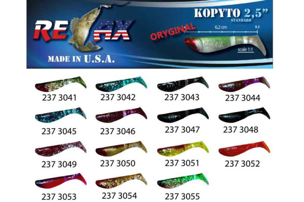RELAX kopyto RK 2,5 (6,2cm) cena 1ks/bal10ks