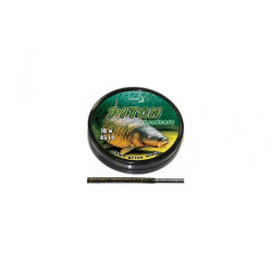 Katran Šňůra s olověným jádrem Lead core PITON camo green black 45lb 10m