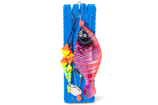 Aquantic návazec Flatfish Spoon Rig Special Red