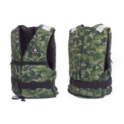 vesta plávacia Aquarius CAMO MILITARY