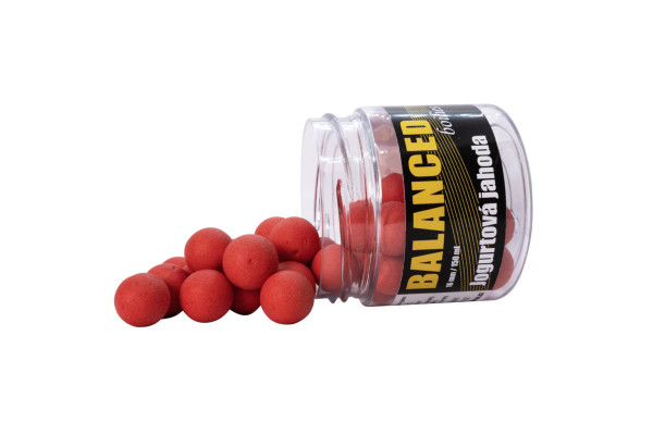 Carp Inferno Balanced Boilie 150 ml Jogurtová Jahoda