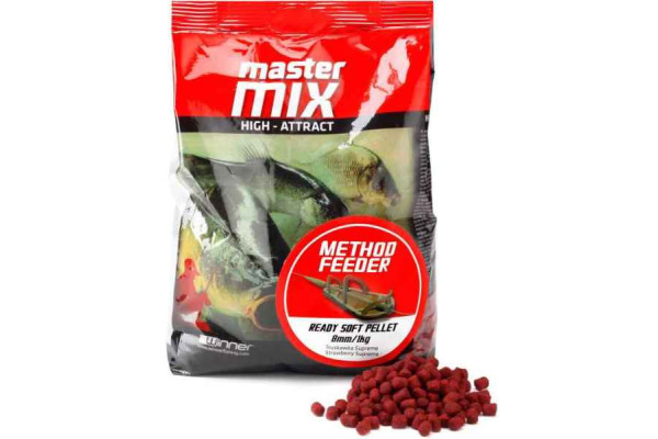 Method Feeder Ready Soft Pellet 8mm / 1kg, měkké pelety