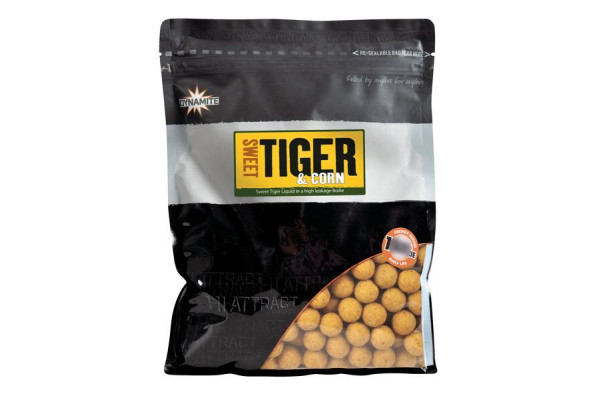 Dynamite Baits Boilies Big Fish Sweet Tiger&Corn 20 mm 1 kg
