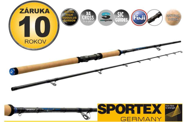 Sumcové pruty SPORTEX Top Cat Boat 2-díl