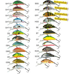 Salmo rybářské woblery Hornet H6F