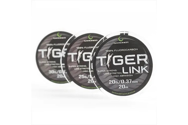 Gardner Fluorocarbonový vlasec Tiger Link 20m