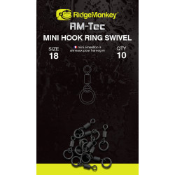 RidgeMonkey Mikroobratlík Mini Hook Ring Swivel