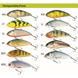 Salmo rybářský woblery Fatso F10S Salmo rybářský woblery Fatso F10S