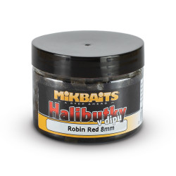 Halibutky v dipu 150ml - Robin Red 8mm