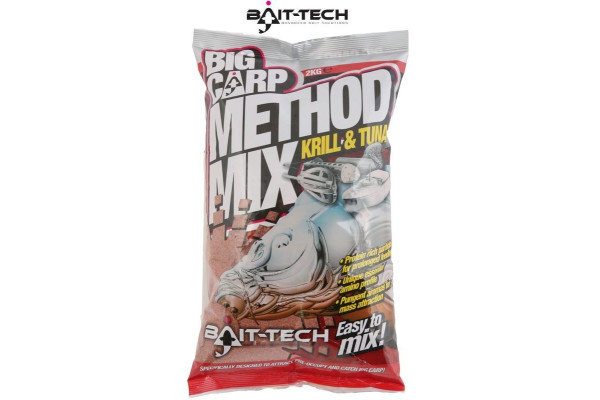 Bait-Tech krmítková směs Big Carp Method Mix Krill & Tuna 2 kg
