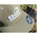 Kšiltovka Geoff Anderson Flexfit Delta zelená 3D logo