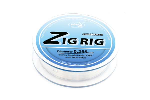 Katran Vlasec ZIG RIG 0,255mm 100m