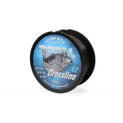 Carp´R´Us Total Crossline V2 – Brown 0,30mm 1200m 9kg/20lb