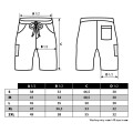 Giants Fishing Kraťasy Shorts Quick Dry UV50+Camo Grey