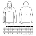 Giants fishing Funkční tričko s dlouhým rukávem UV50+Hoodie Purple