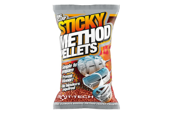 Bait-Tech pelety Sticky Method Micro Red 700 g