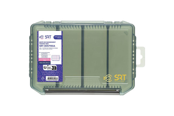Sert krabička 15 Adjustable Compartments Grey (205x145x40 mm)