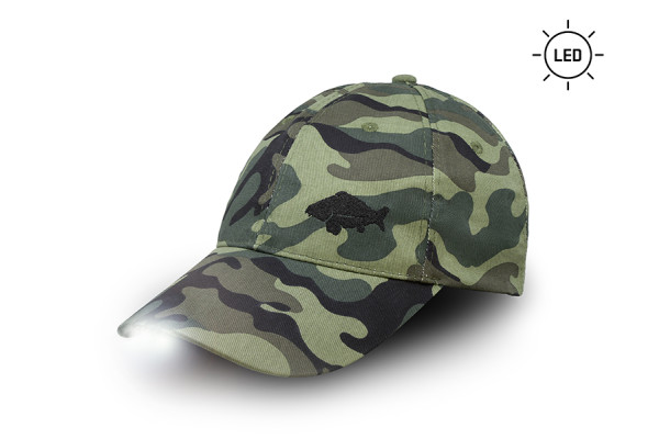 LED kšiltovka Delphin OutLINE Camo