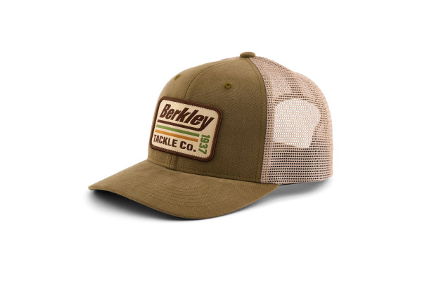 Kšiltovka Berkley Striper Trucker Brown Charcoal