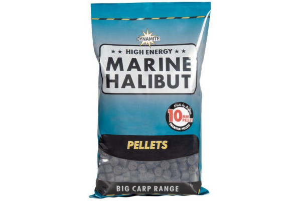 Dynamite Baits Pellets Marine Halibut Not Drilled 10 mm 900 g