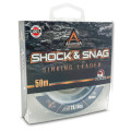 Anaconda šokový návazec Sinking Shock & Snag Leader 0,50 mm 50 m